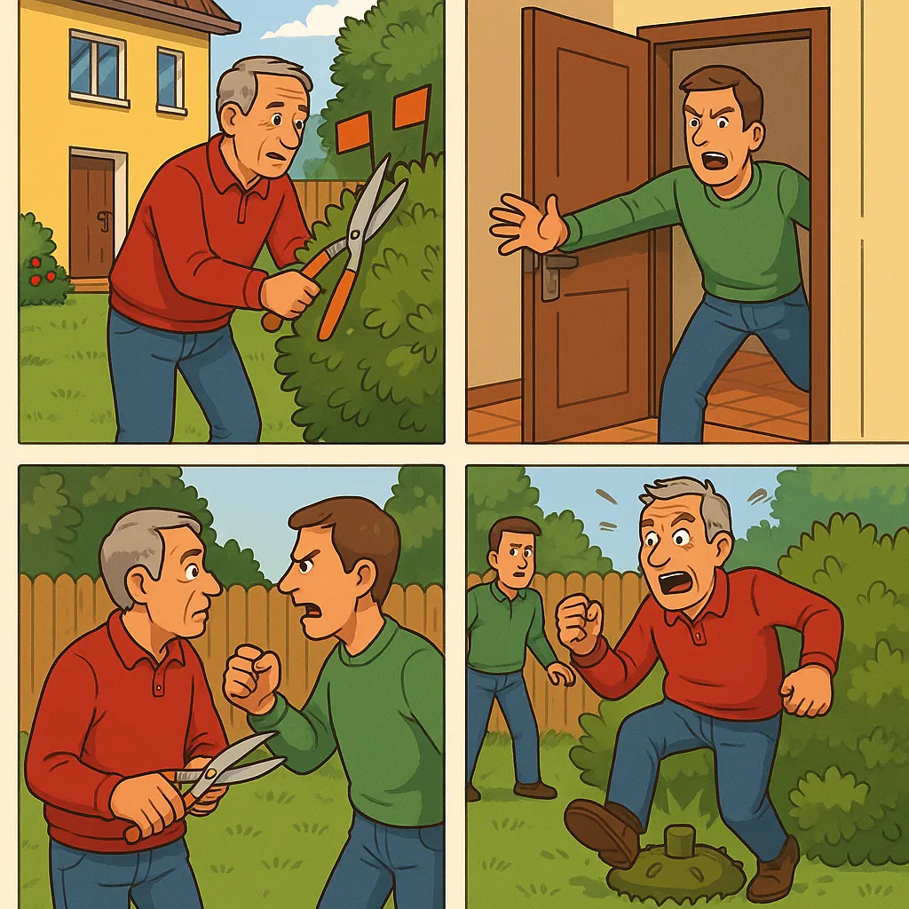 Gartenarbeiten am Mietobjekt