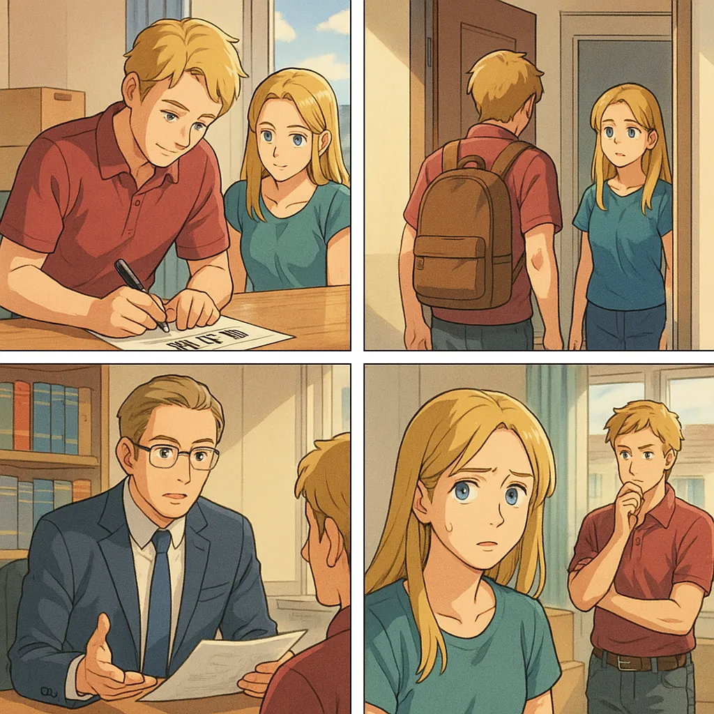 Gemeinsamer Mietvertrag Auszug