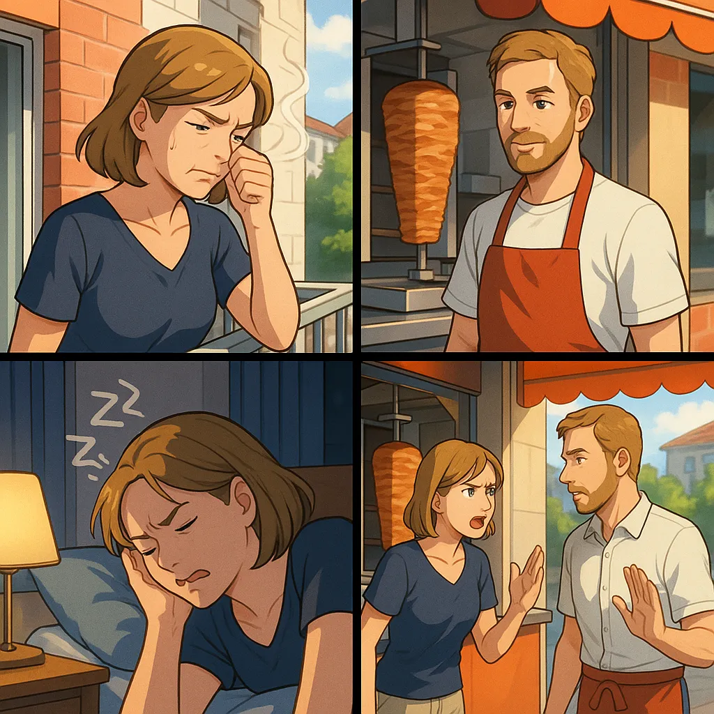 Geruchs- und Lärmbelästigung