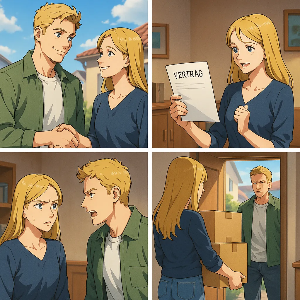 Kündigungsfrist ohne Mietvertrag