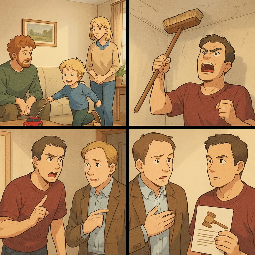 Lärm Untermieter Altbau