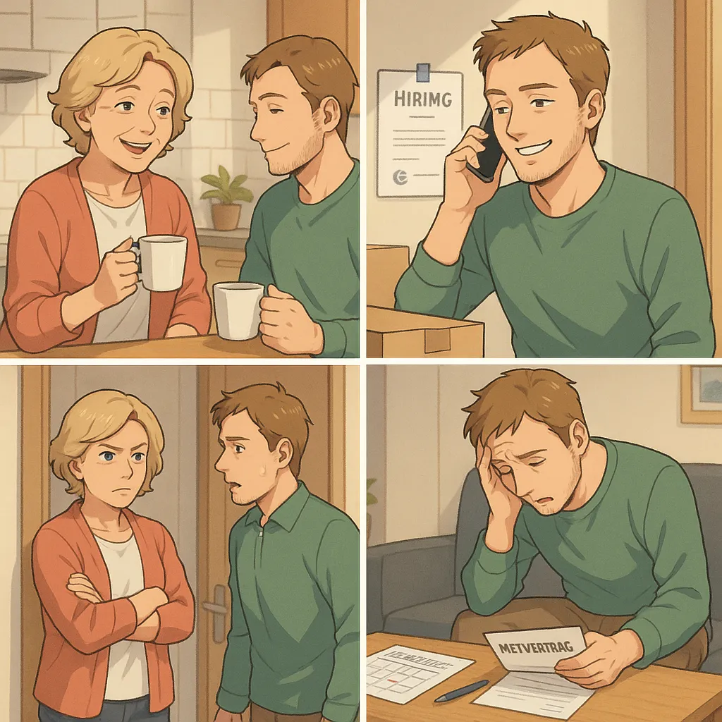 Mietkündigung mündlich vereinbart