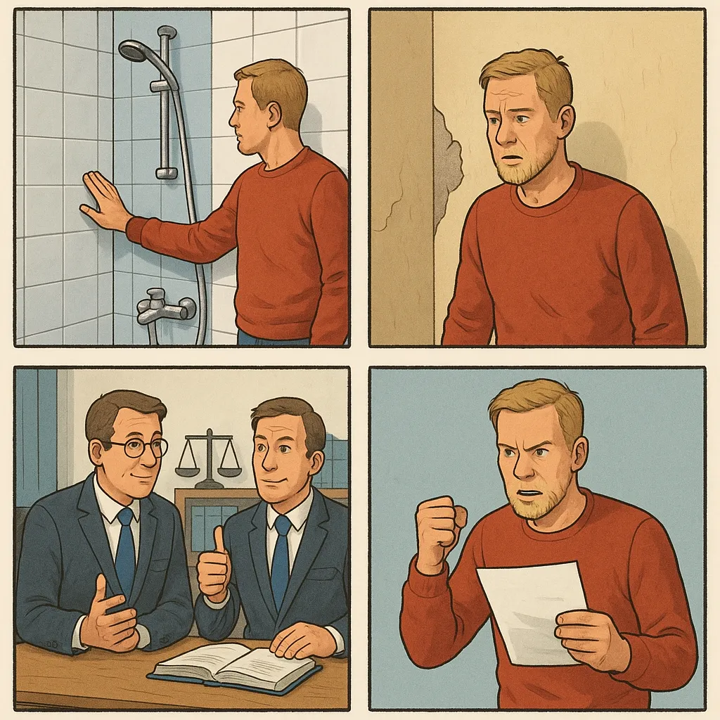 Tapetenerneuerung nach Rohrsanierung