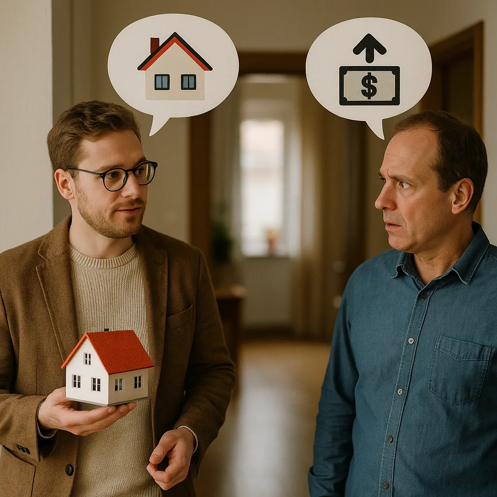 Hauskauf Mieterhöhung